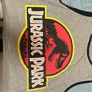 Jurassic Park Gray Tank Top